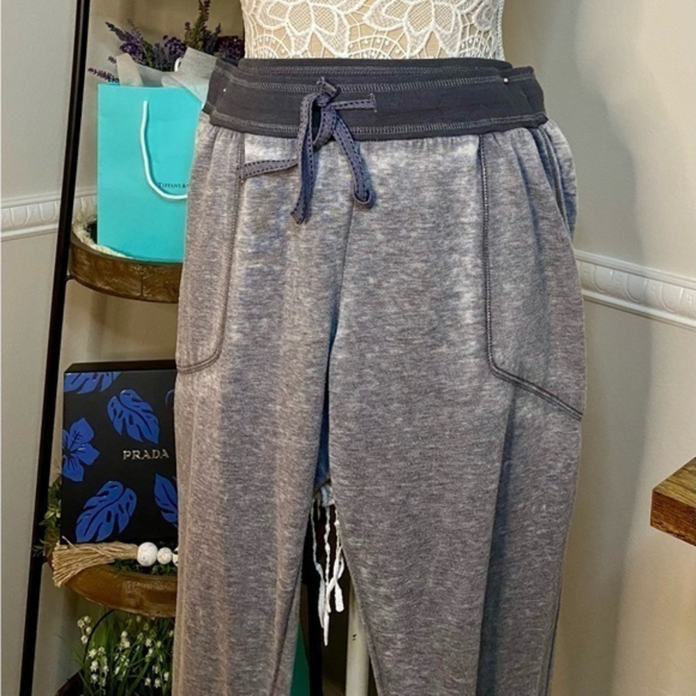 🌸C57-CLEARANCE-Free Press Burn Out Loungewear Pants🩶